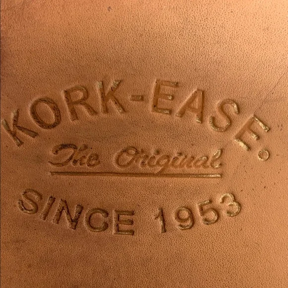 Kork-Ease Women's Gold Sandals 9 - Picture 7 of 7